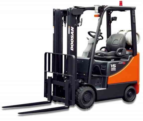 Газбензиновый погрузчик Doosan G15S-5 с тормозами ODB - фото №1