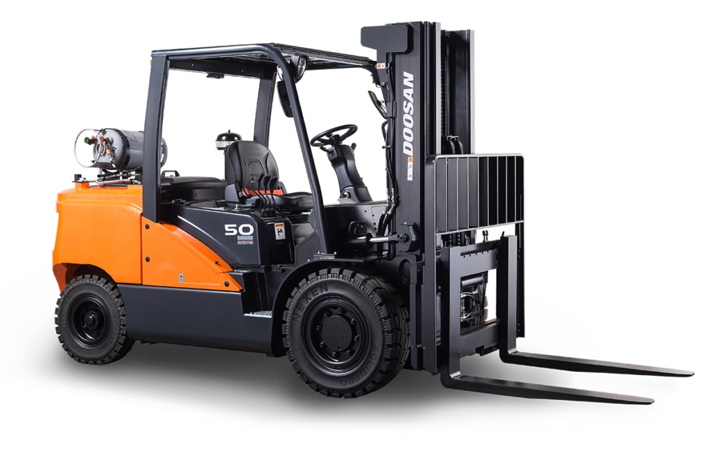 Газбензиновый погрузчик Doosan G55C-7 - фото №1